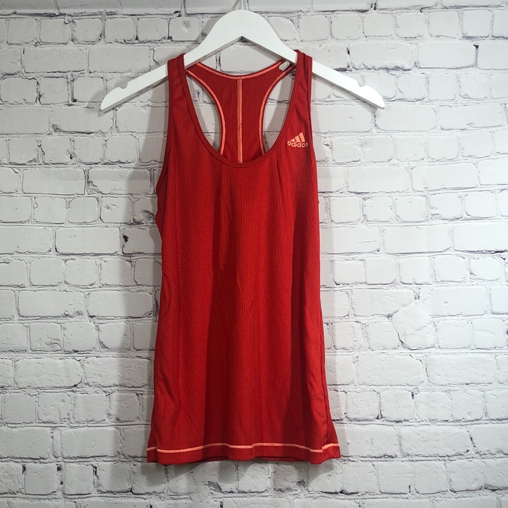 Adidas orange tank